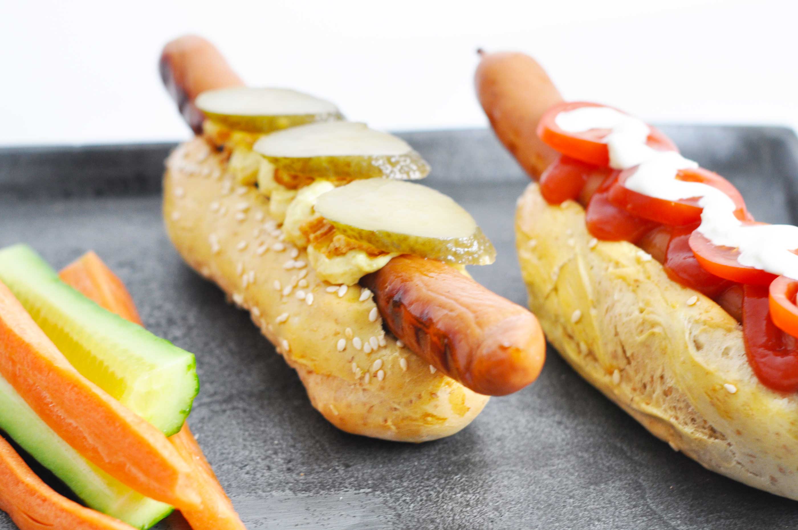 Homemade 2024 veggie dogs