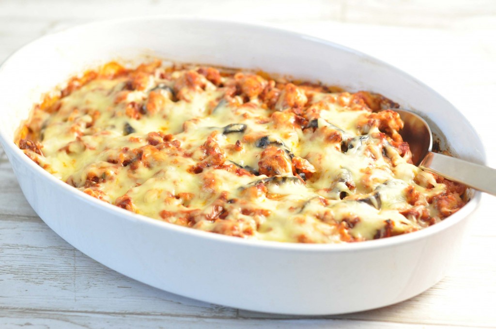 Hearty chicken gratin with aubergine Mambeno.co.uk