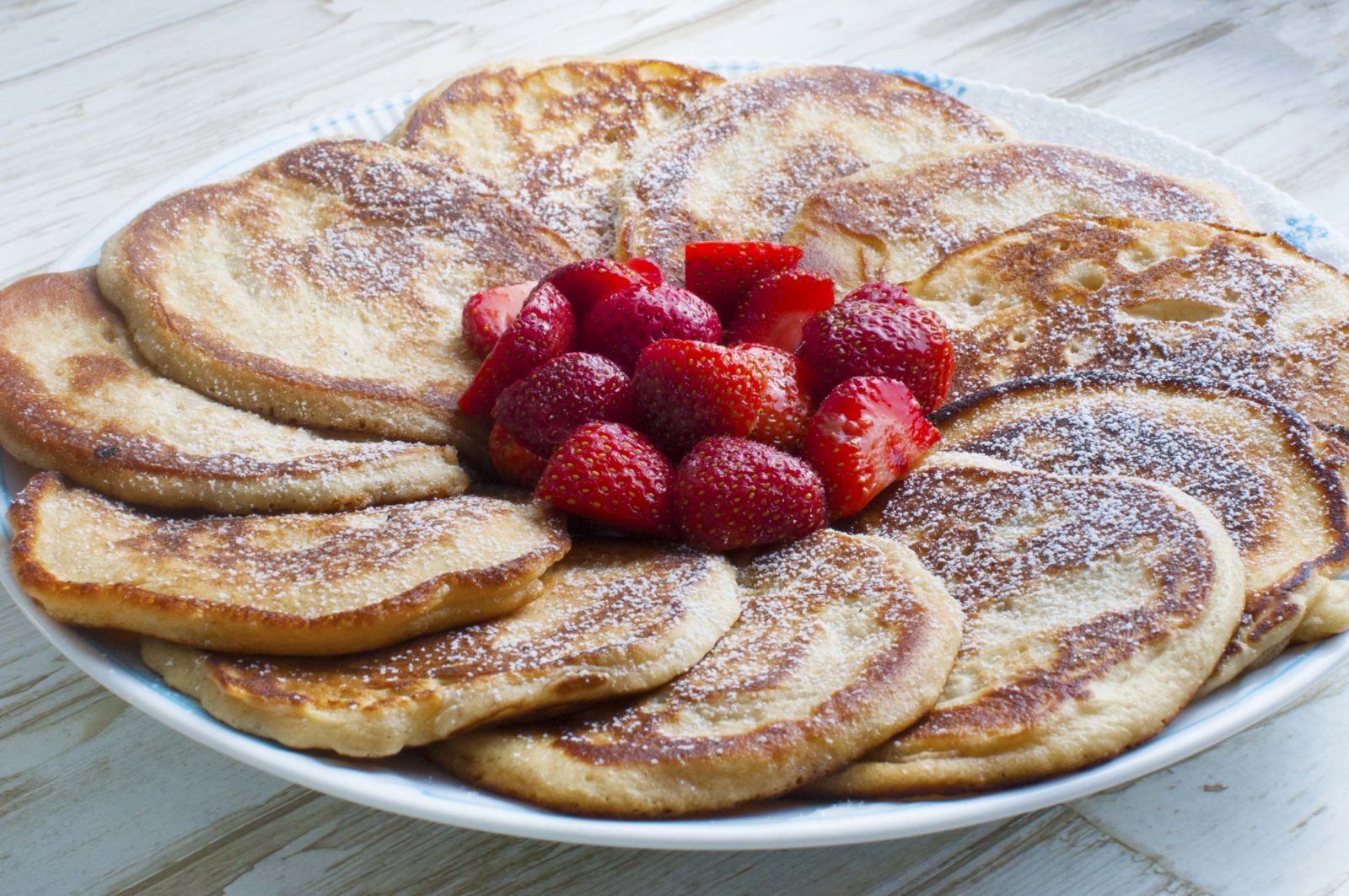 Brunch pancakes - the best American-style pancakes