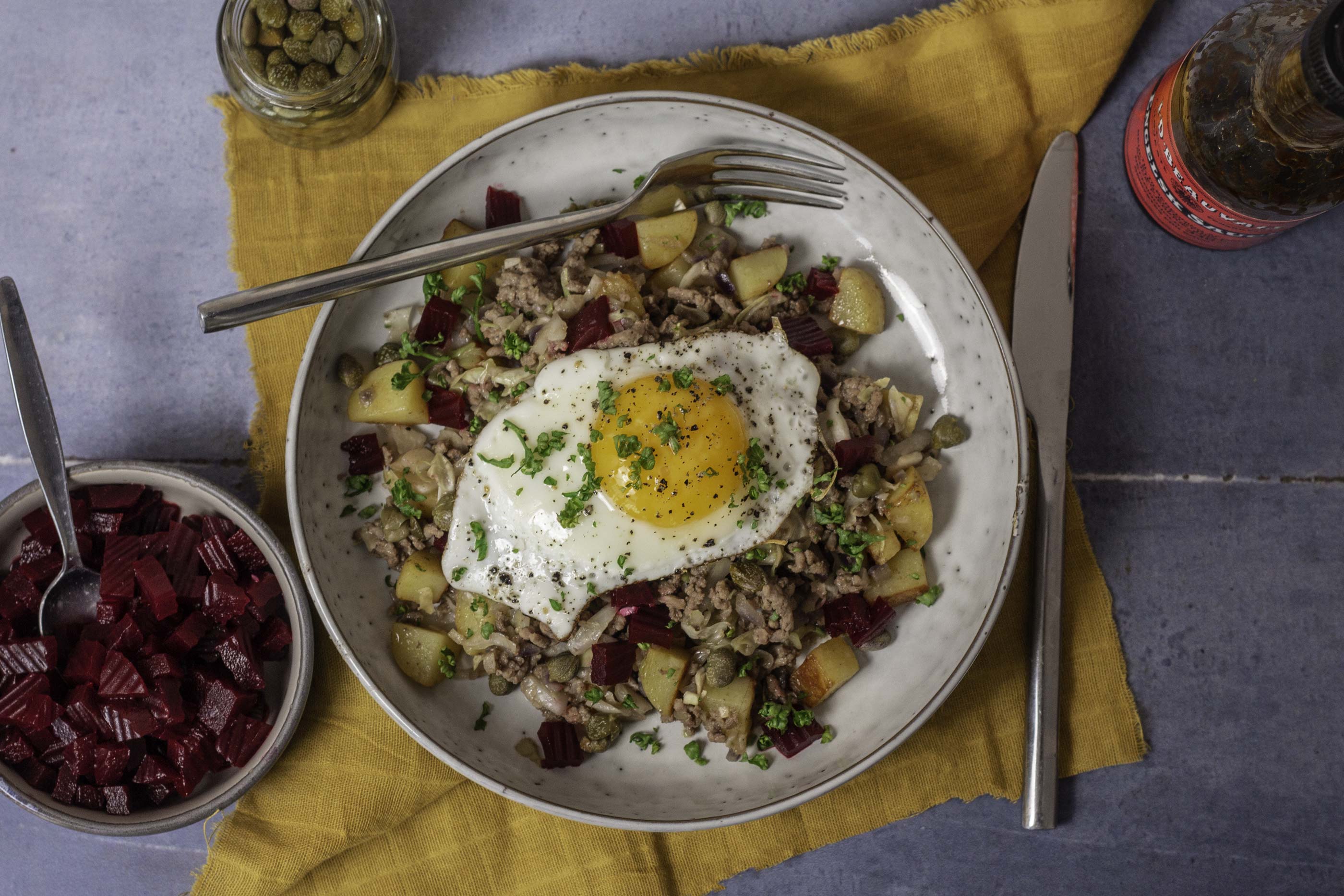 Hodge Podge • Comforting dish full of fresh garden vegetables